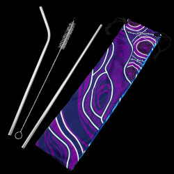 Indigenous Re-Usable Straw Set