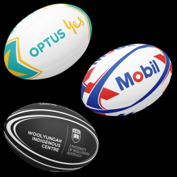 Printed Mini Rugby Balls