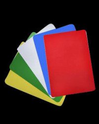 CR80 Plain Colour Plastic Cards (86 x 54mm)