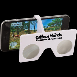 Virtual Reality Glasses w/ 3D Lens Kit
