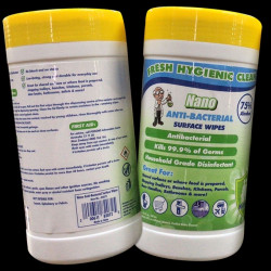 Anti-Bacterial Wipes Canister