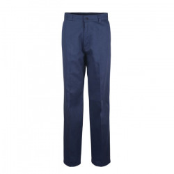 Classic Flat Front Cotton Drill Trouser