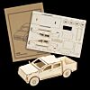 Laser Cut UTE Wooden Model
