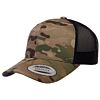 6606mc Retro Trucker Multicam Cap