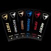 Martial Arts Ribbons Black