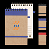 Eco NoteBook Recycled Paper Spiral bound