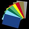 Coloured PVC Cards