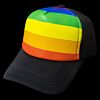 Rainbow Pride Flag  Trucker Cap