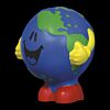 Stress Globe Man