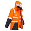 Mens Hi Vis 4 in 1 Waterproof Jacket