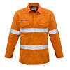 Mens FR Closed Front Hooped Taped Shirt