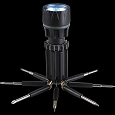 8-in-1 Spidey Screwdriver/Flashlight