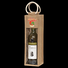 Serena Jute Wine Carrier