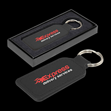Prince Leather Key Ring  Rectangle