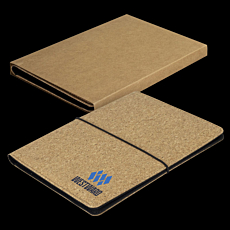 A5 Sakura Cork Portfolio