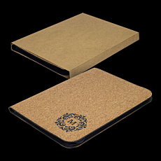 A4 Sakura Cork Portfolio