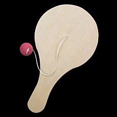 Solo Paddle Ball Game