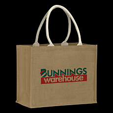 Torino Starch Jute Tote Bag
