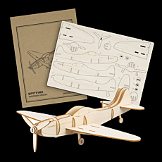 Laser Cut Spitfire Wooden Model