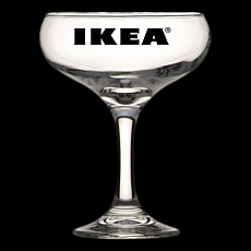 Crystal Champagne Glass 295ml