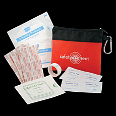 On The Go Red First Aid Kit