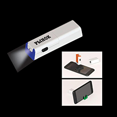 Mobile Stand with Light And Screen Cleaner