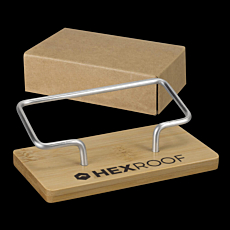 Bamboo Business Card Stand