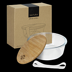 NATURA Iris Glass Food Container
