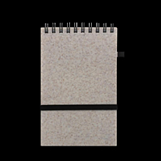 A6 Recycled Wheat Straw PP Notebook