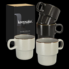 Keepsake Stackable Coffee Cup - Set of 2
