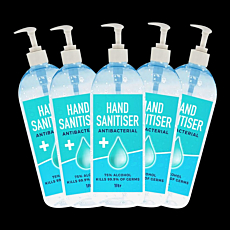 1L Unbranded Pump Hand Sanitiser