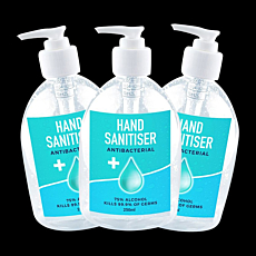 250ml Branded Pump Hand Sanitiser