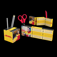 3 Panel Pen Holder 3D Calendar