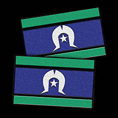 Torres Strait Islander (TSI) Flag Patches
