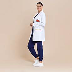 The Wiggles Big Red Car Lab Coat Women's