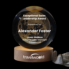 Sphere Light Up Trophy