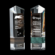 Glass & Stone Combination Trophies