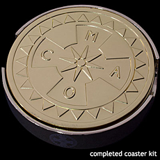 Metal Coaster Set