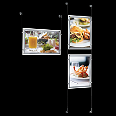 Double-Side Crystal LED Light Box