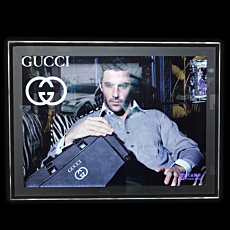 Crystal Frame Illuminated Sign