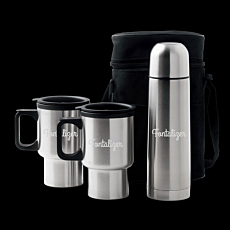 Car Mug/Vacuum Flask Set