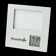 Photo Frame w/ Clock/Date/Temperature