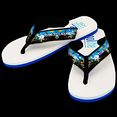 Dye Sub Strap Thongs