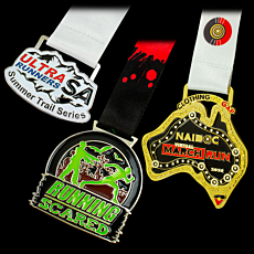 Soft Enamel Filled Medals