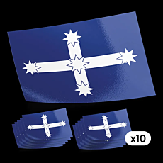 Eureka Flag Stickers