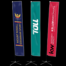 Standing Banner With Pole
