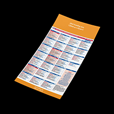 AFL Fridge Card Season Fixture 2022 Version 1
