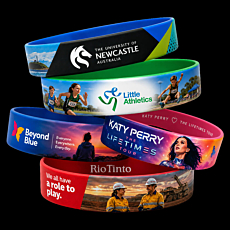 Full Colour Silicone Wristbands