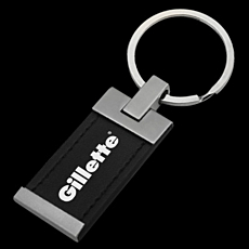 Accent Leather Keyring