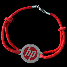 Cotton Bracelet With Charm